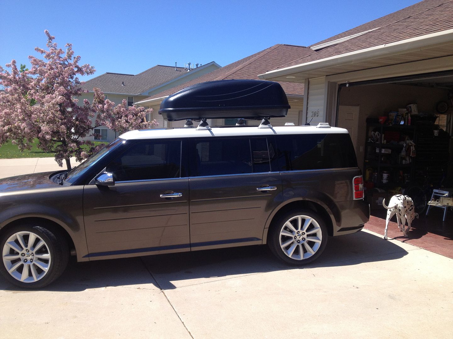 Installed a Roof rack on my Vista Roof Flex Ford Flex Forum